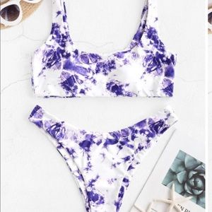 ZAFUL tie dye bikini